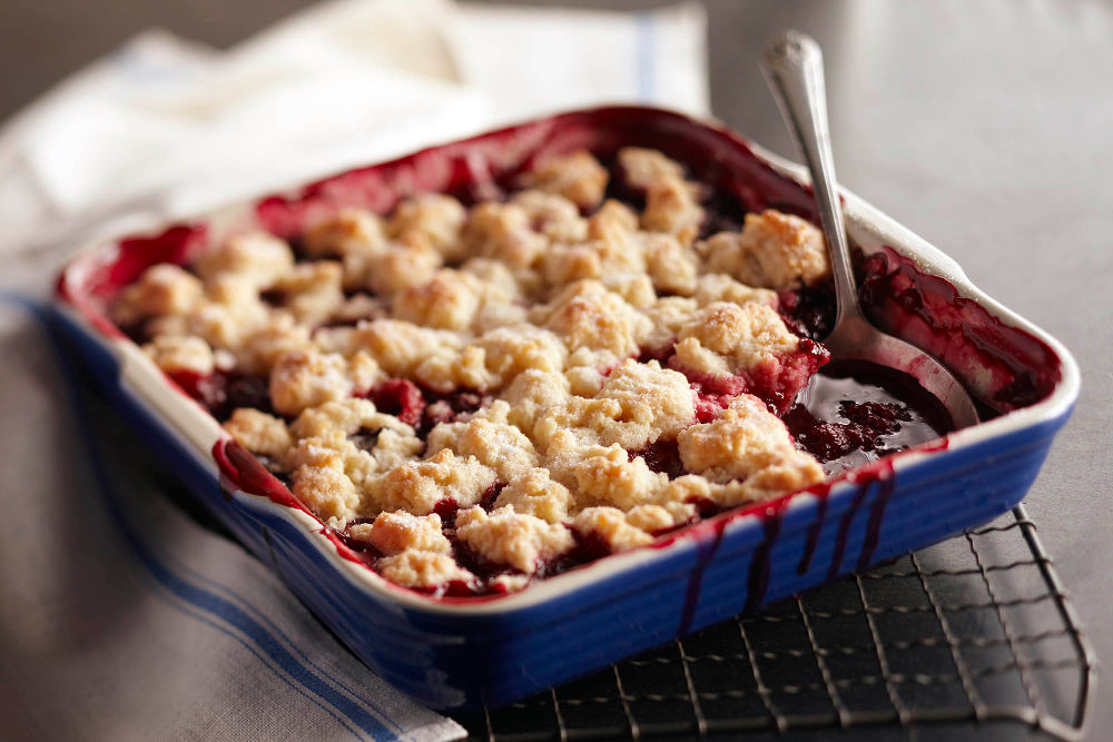 Recette Crumble De Fruits Rouges, Rhubarbe Et Coco - Trucs De Nana