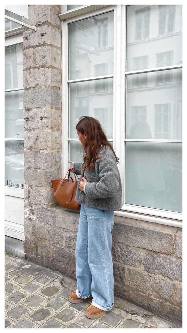 look avec des bottines ugg